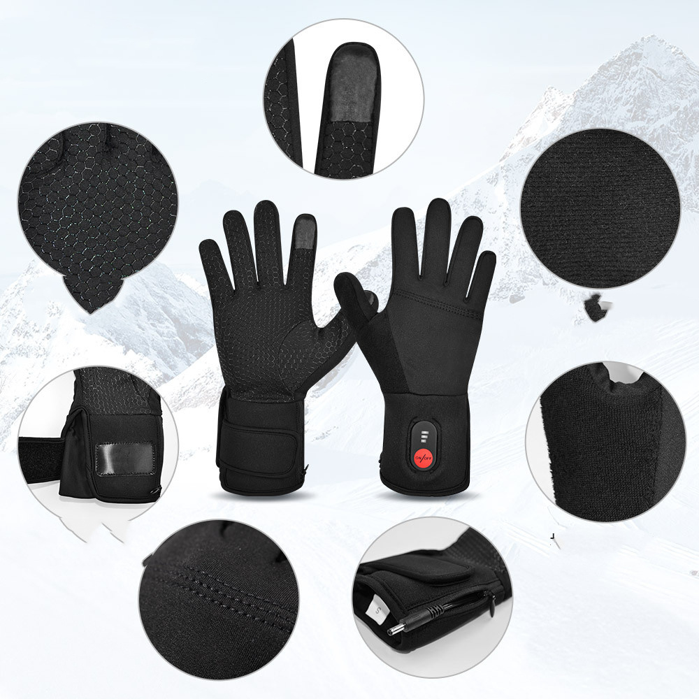 Outdoor Mountaineering Heating Gloves For Sports Riding In Winter - Image 5