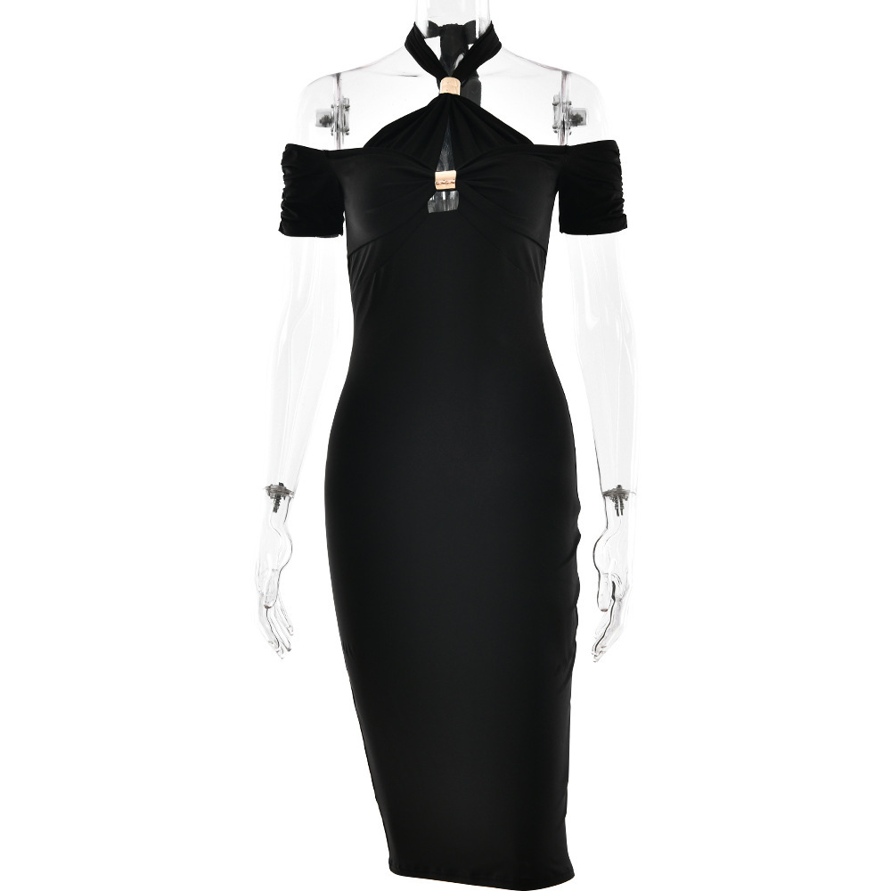 Halter Slim Fit Dress Backless Sleeveless - Image 7