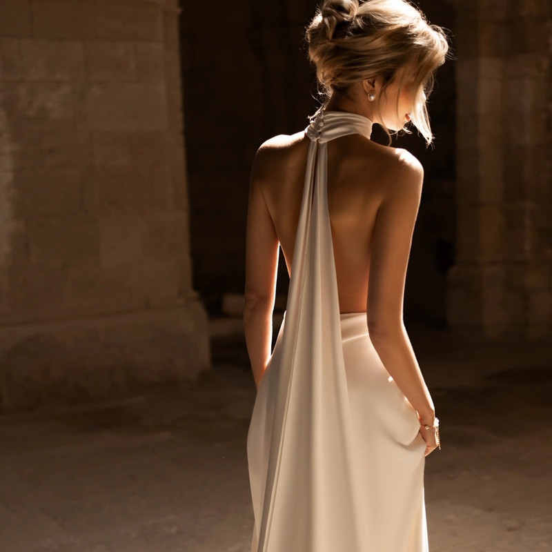 French Simplicity Trip Shoot White Slimming Trailing Group - Image 6