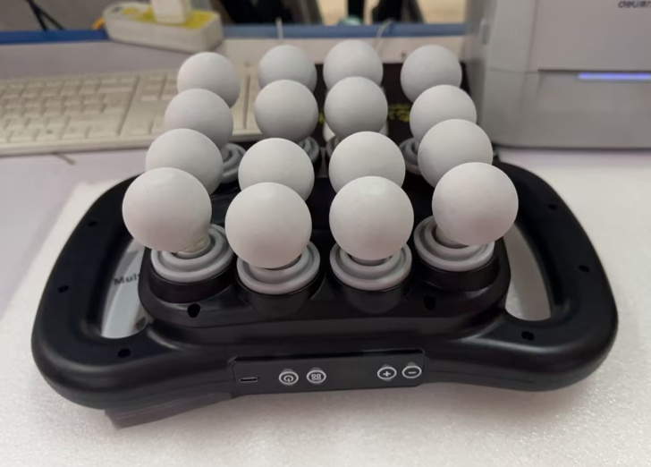 Muscle Relaxation Massager Multi-head Massage Gun Deep Tissue Body Fitness Muscle Electric Relax Massager For Back Shoulders Legs Foot 16 Heads - Image 7