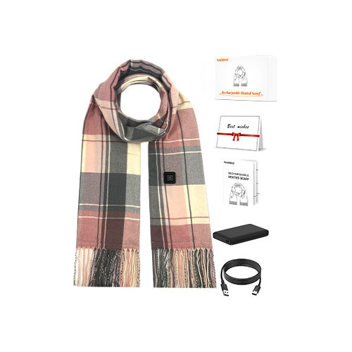 Cold Protection In Winter Warm Electric Heating Scarf Bib Shawl - Image 3