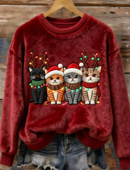 Autumn And Winter Women's Christmas Sweaters - Image 5
