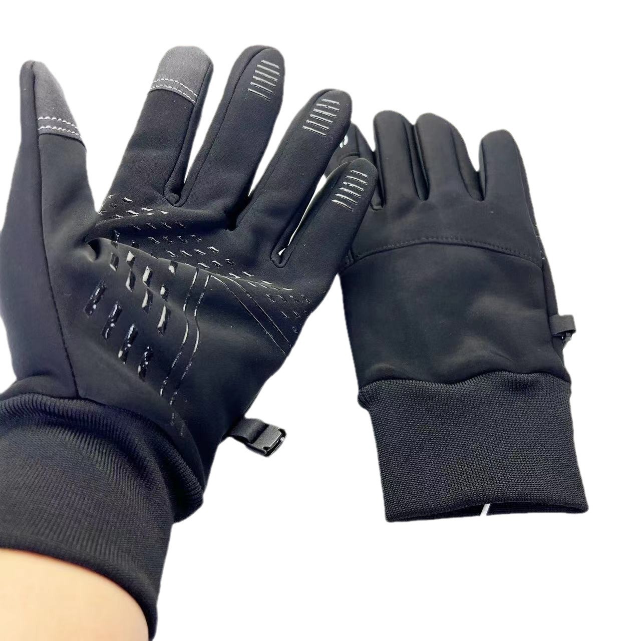 USB Electric Heating Gloves Cycling Warm Keeping Sports Touch Screen Waterproof - Image 3