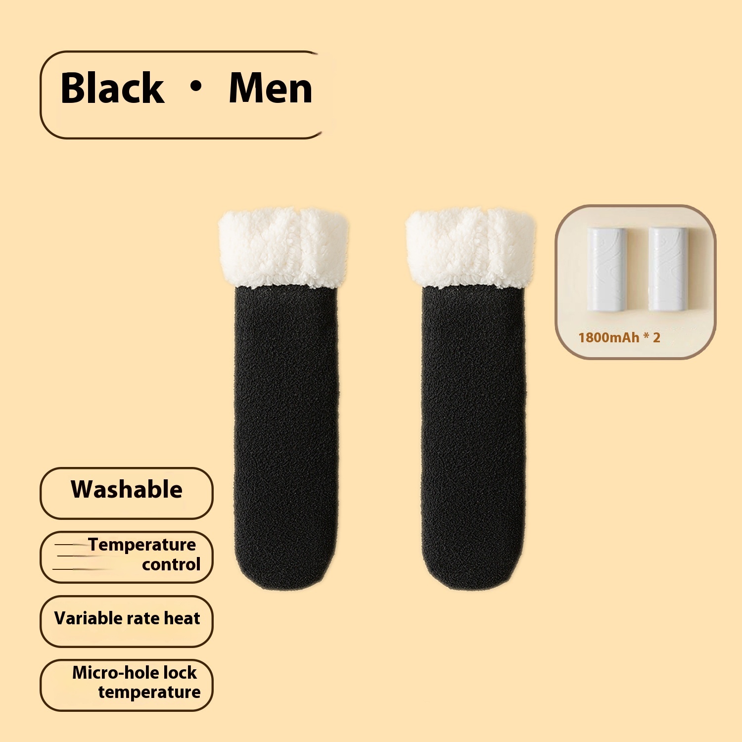 Winter Warm Feet Electric Warm-keeping And Cold-proof Socks - Image 7